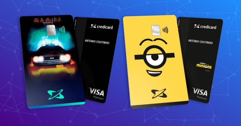 Credicard lança cartões de crédito dos filmes “De Volta para o Futuro” e “Minions”