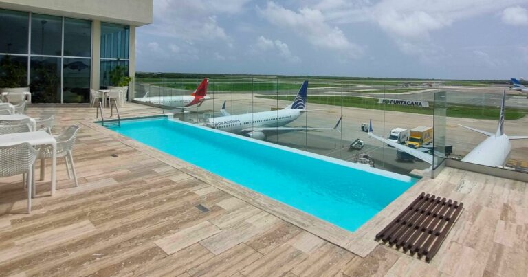 Conheça a sala VIP com piscina do Aeroporto de Punta Cana