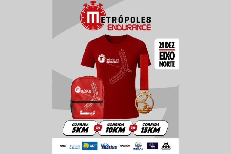 Metrópoles Run: confira o kit que será entregue aos participantes