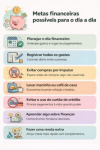 Planejamento financeiro pessoal simples: organize seu dinheiro sem complicação