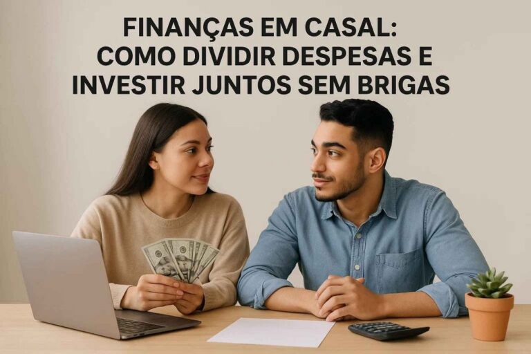 Finanças em casal: como dividir despesas e investir juntos sem brigas