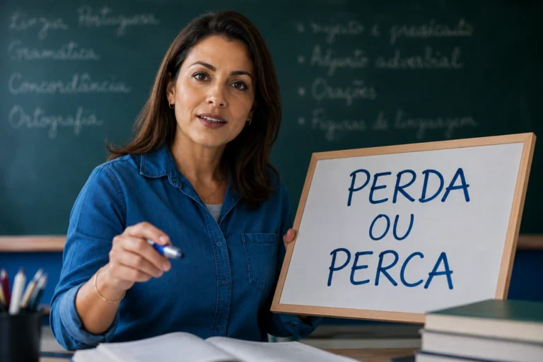Aprenda agora a diferença entre perca e perda em português