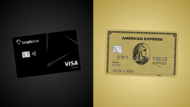 Bradesco Prime Infinite x American Express Gold: Dois mundos exclusivos na ponta do seu cartão