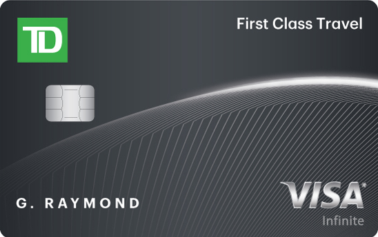 TD First Class Travel Visa Infinite card: Experience every journey to its fullest!