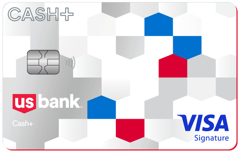Flexible rewards with U.S. Bank Cash+™ Visa Signature® card!